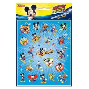88 pcs Mickey Mouse Stickers Mickey and The Roadster Racers (4 sheets)